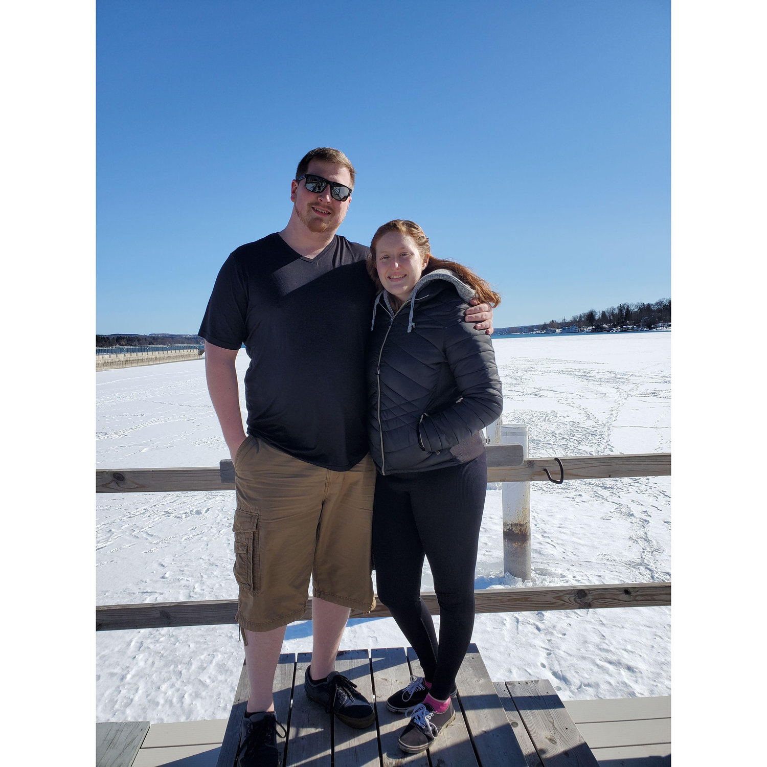 After Steven's Birthday Lunch in Skaneateles