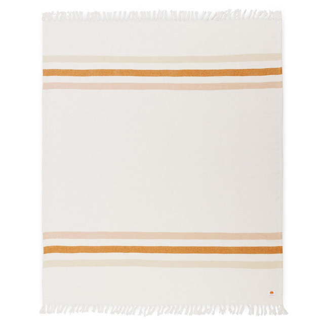 Beach State Oceanside Washable Cotton Beach Blanket, 66" x 80"