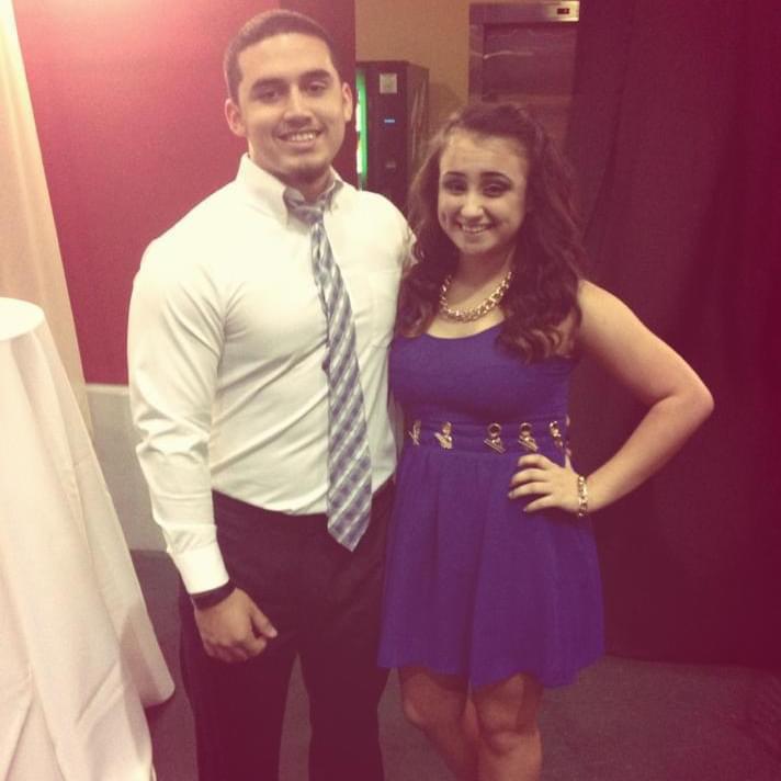 Lezlie's homecoming highschool dance 2013