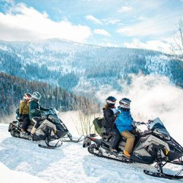 Snowmobiling