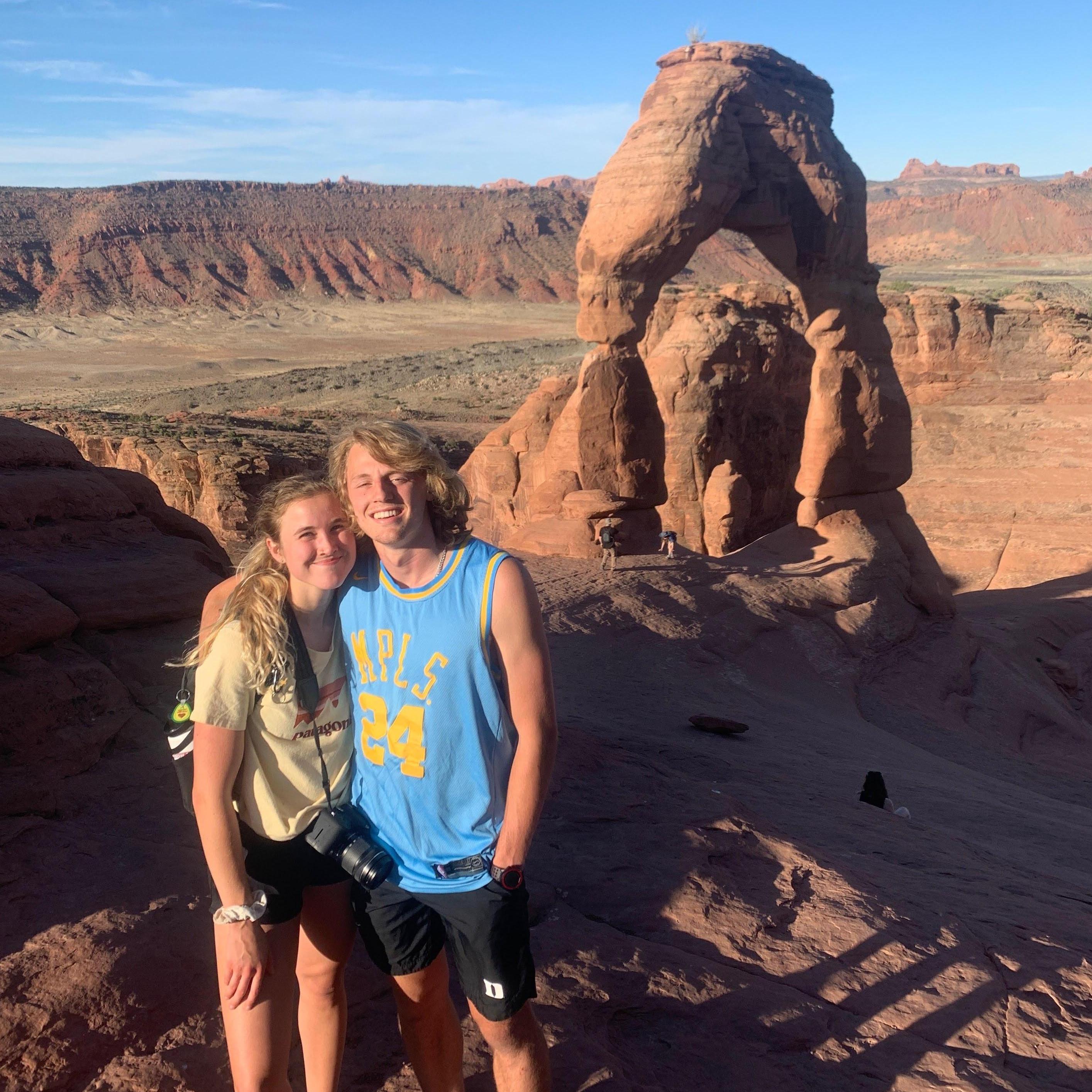 Visiting Duke friends and exploring out west with Tom (June, 2020)