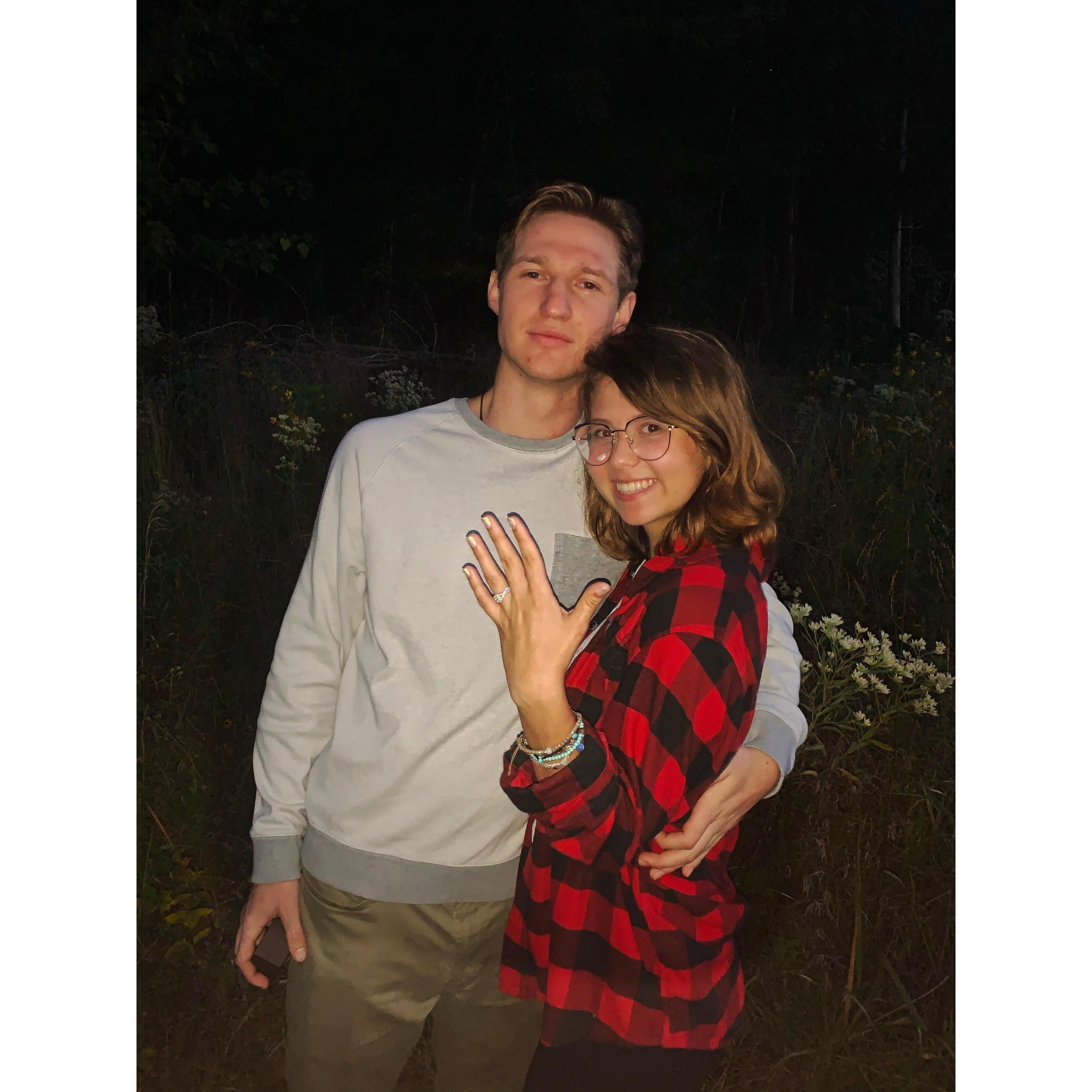 Tim's beautiful proposal