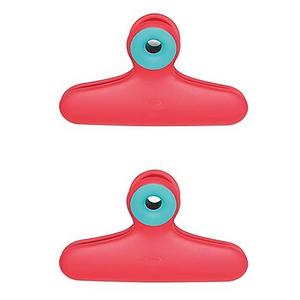 OXO Good Grips® 2-Pack Bag Clips in Red