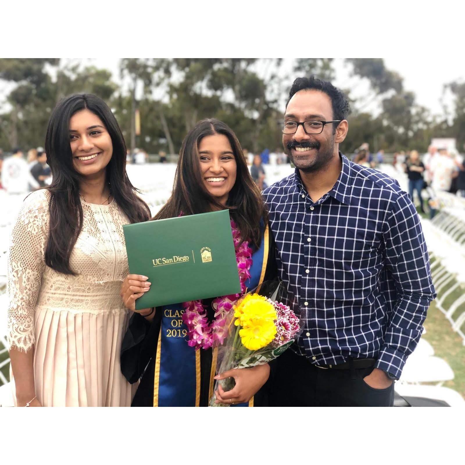 Nithu's UCSD Graduation