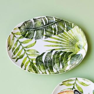 Into the Jungle Oval Platter