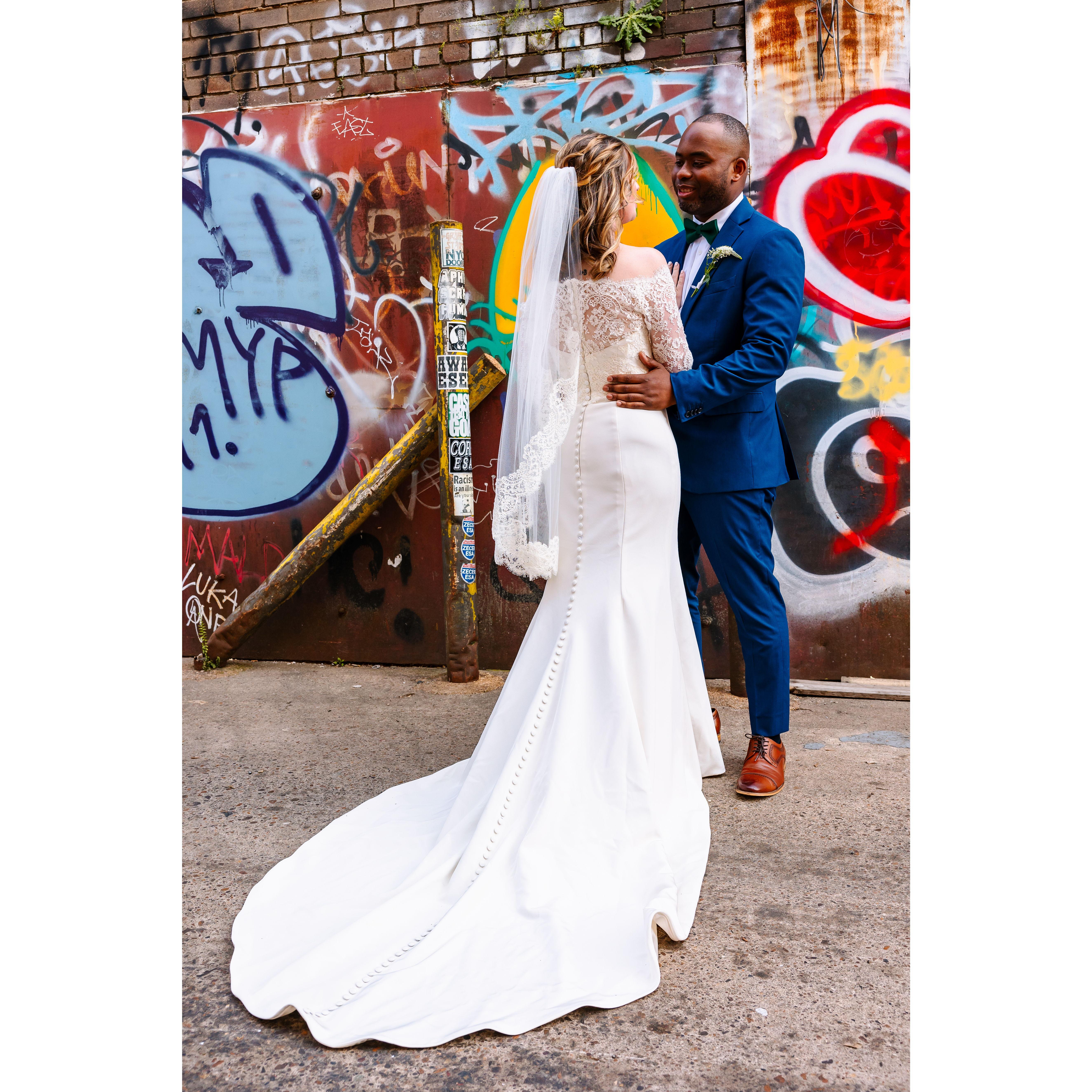 A moment for the dress.