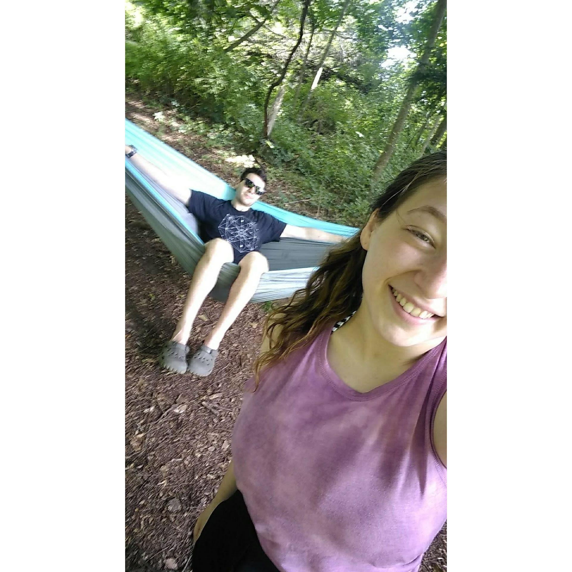 Our first camping trip together with all our friends