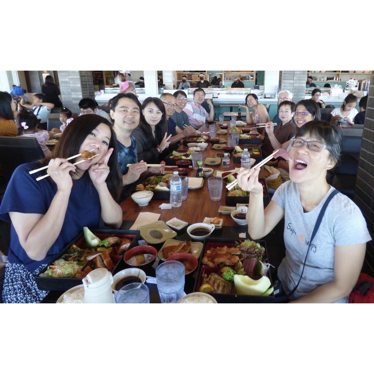 River of Life cell group led by Pastor Yoshi