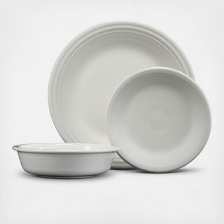 Classic Rim 3-Piece Place Setting, Service For 1