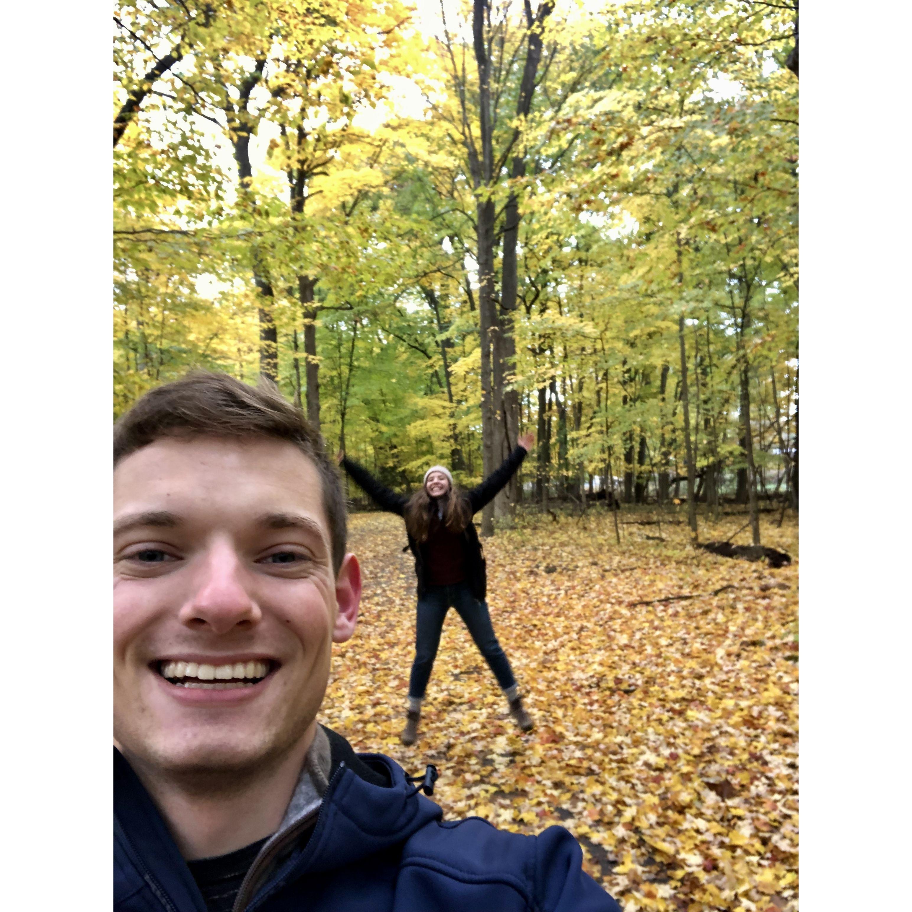 One of many nature walks in GR :)