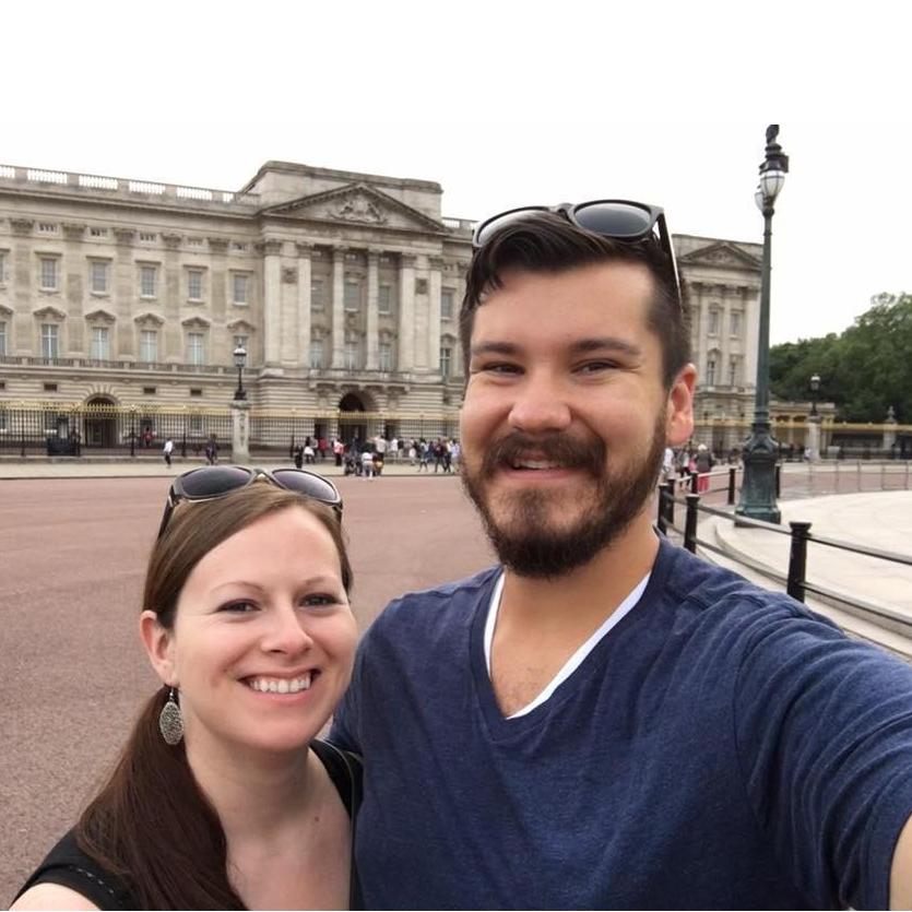 The queen wasn't home, but we enjoyed seeing Buckingham palace!