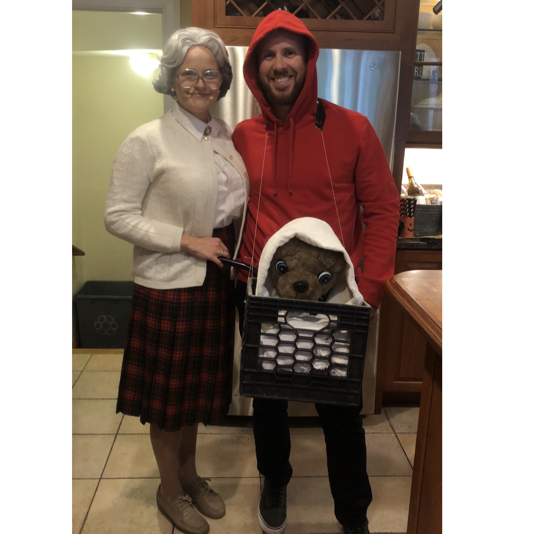 Mrs. Doubtfire, Elliot and ET
Halloween 2018