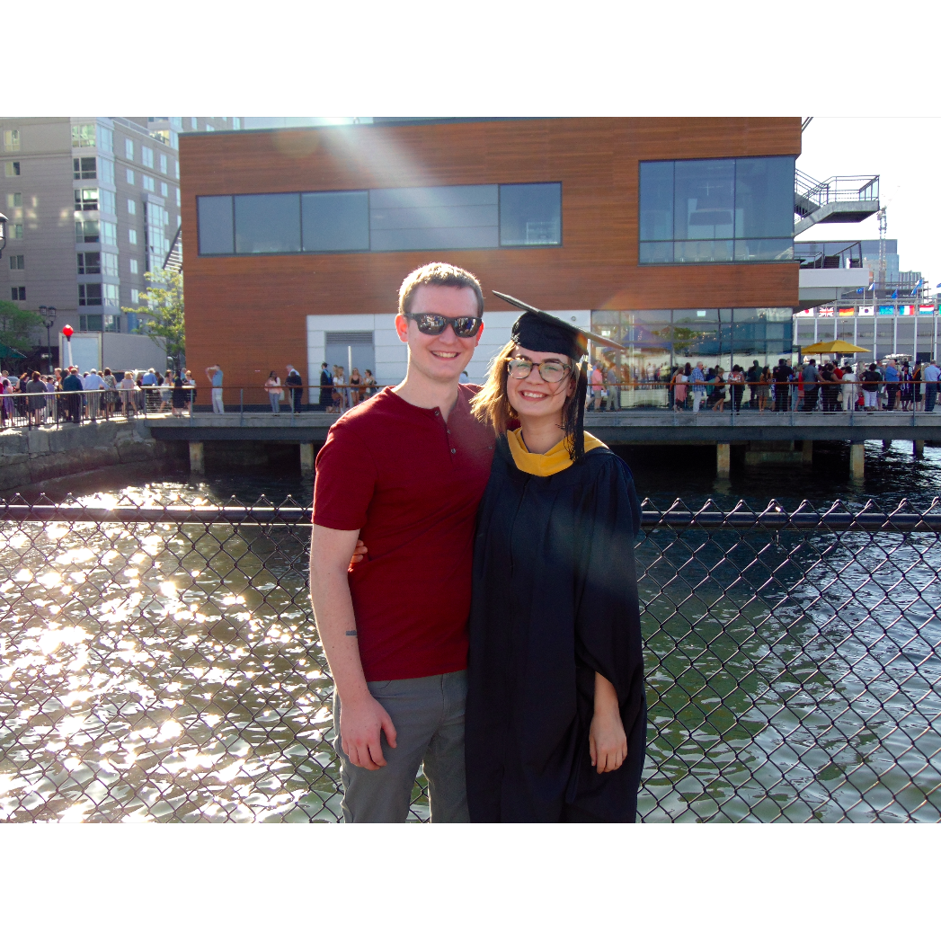 Kay's graduation, Boston, 2017