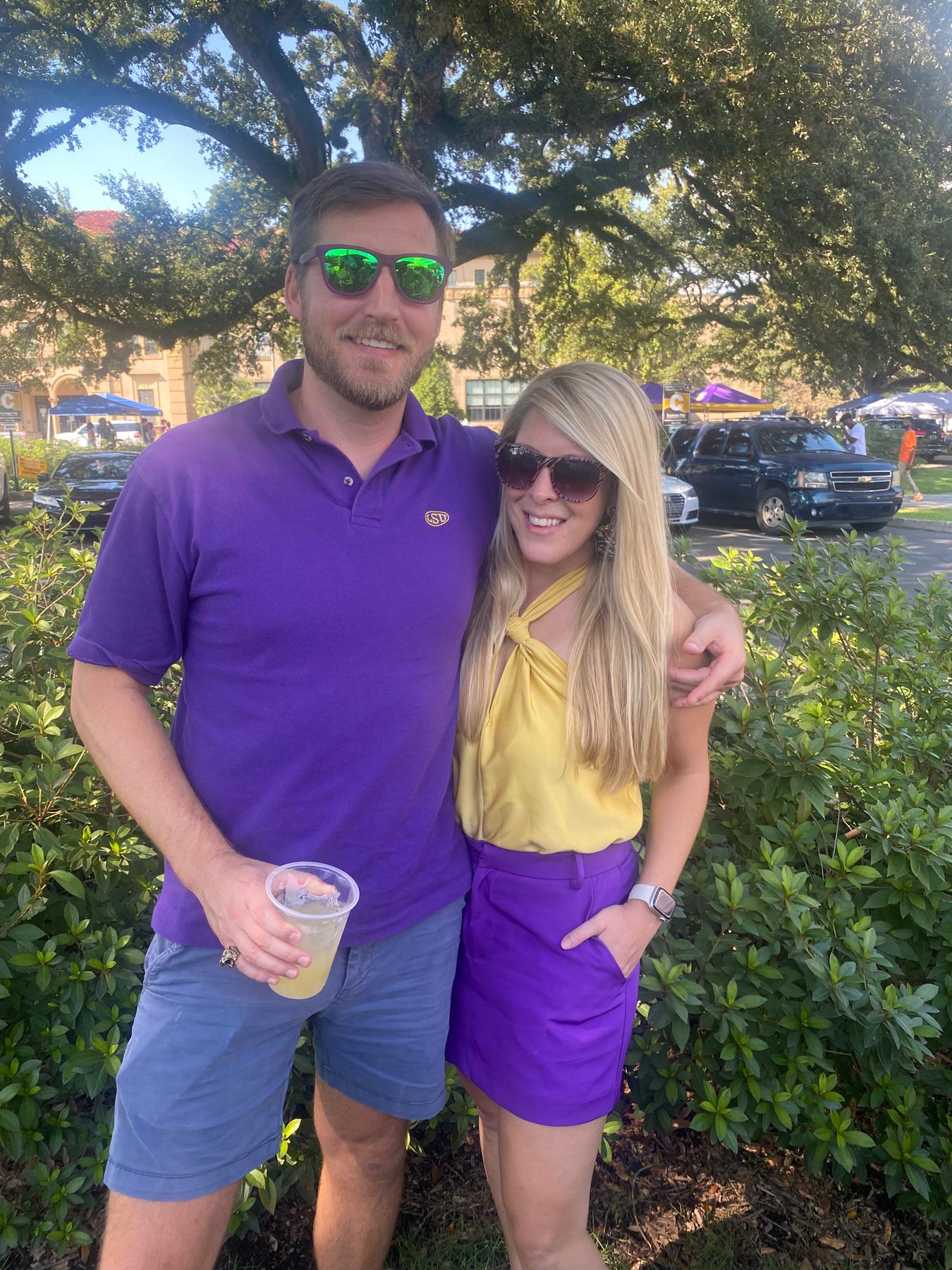 Arielle's first ever LSU game