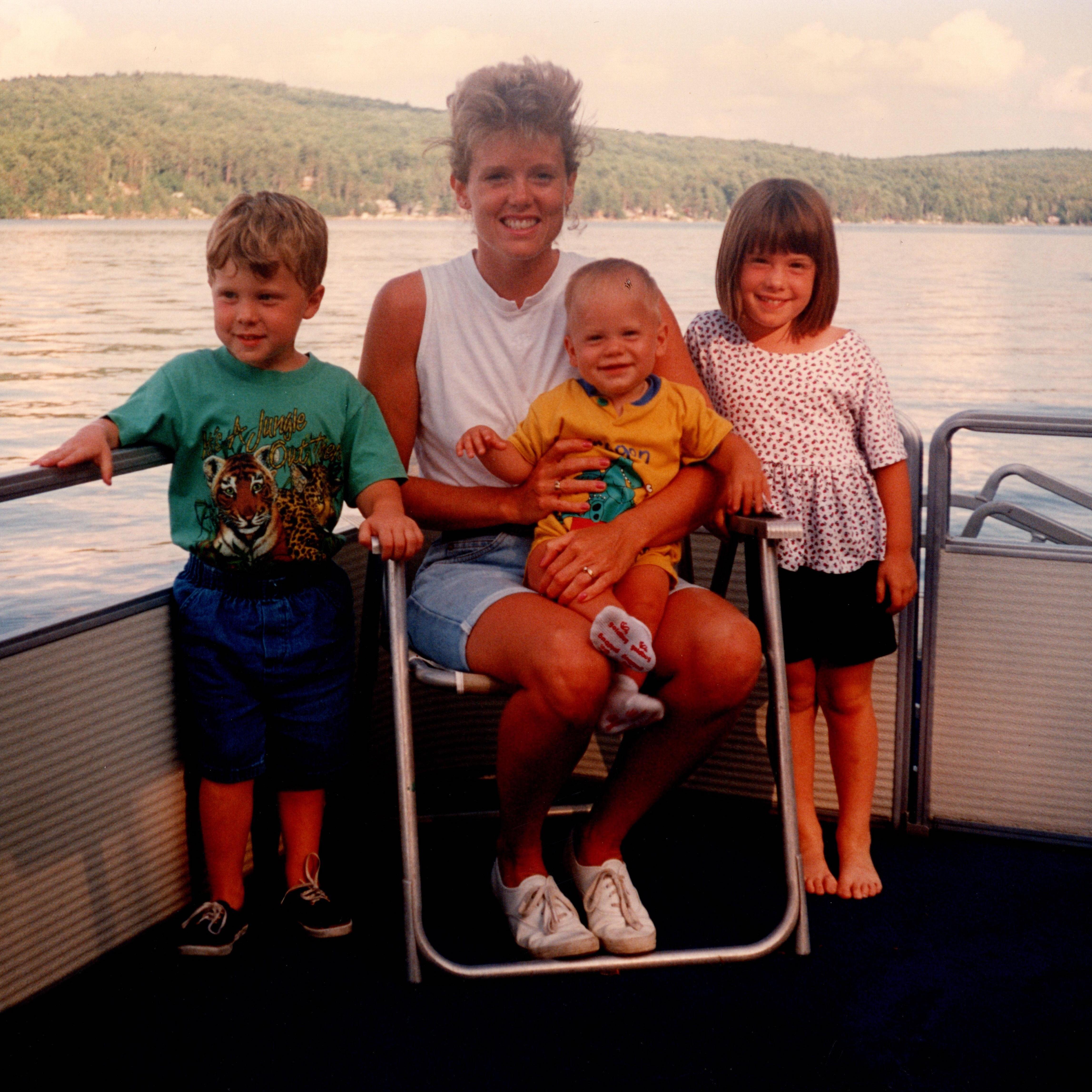 Rose (mama Ford) with Jordan, Jess and Baby Justin