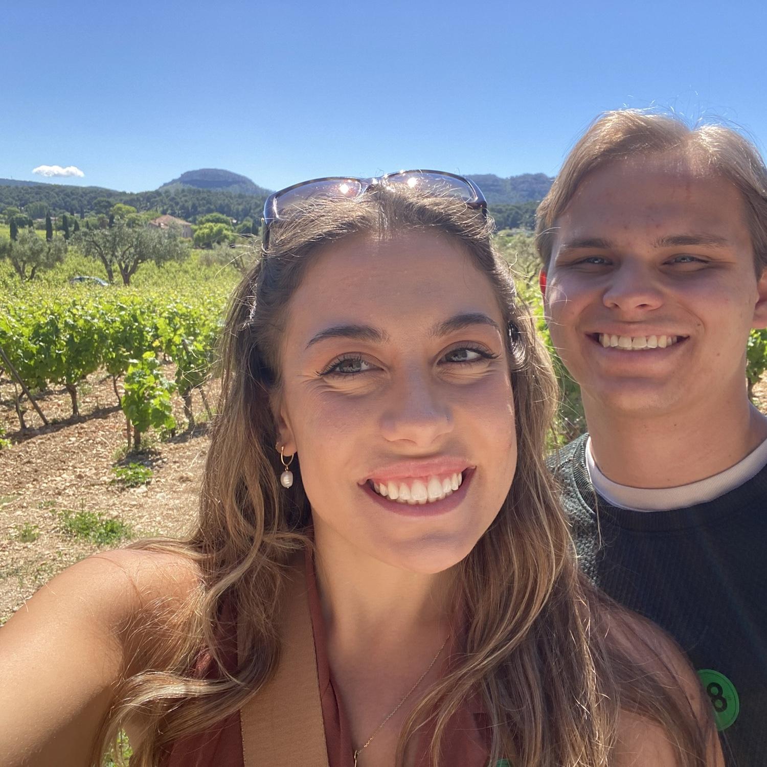 French vineyard and wine tasting!