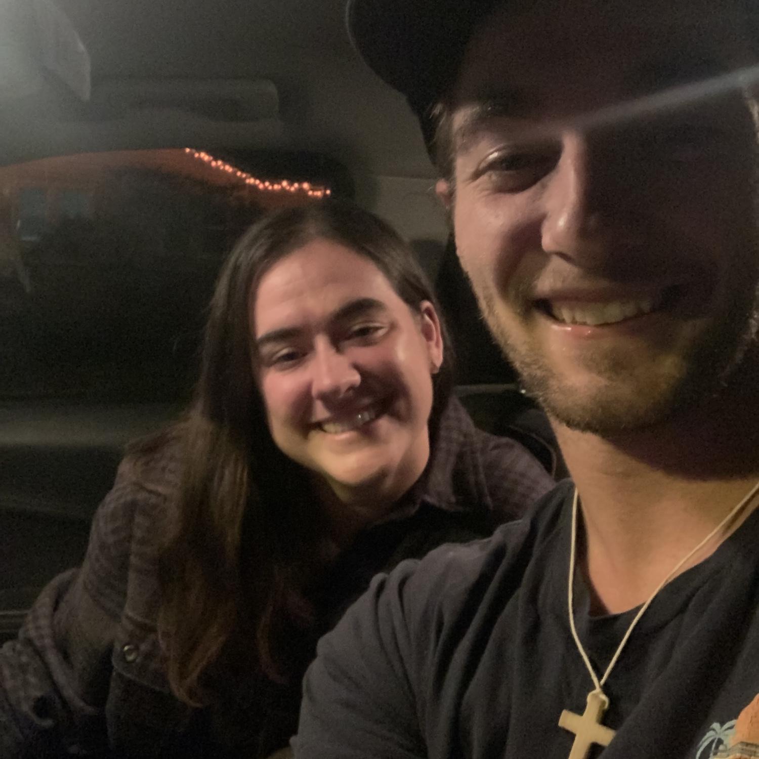 Christmas light date night!