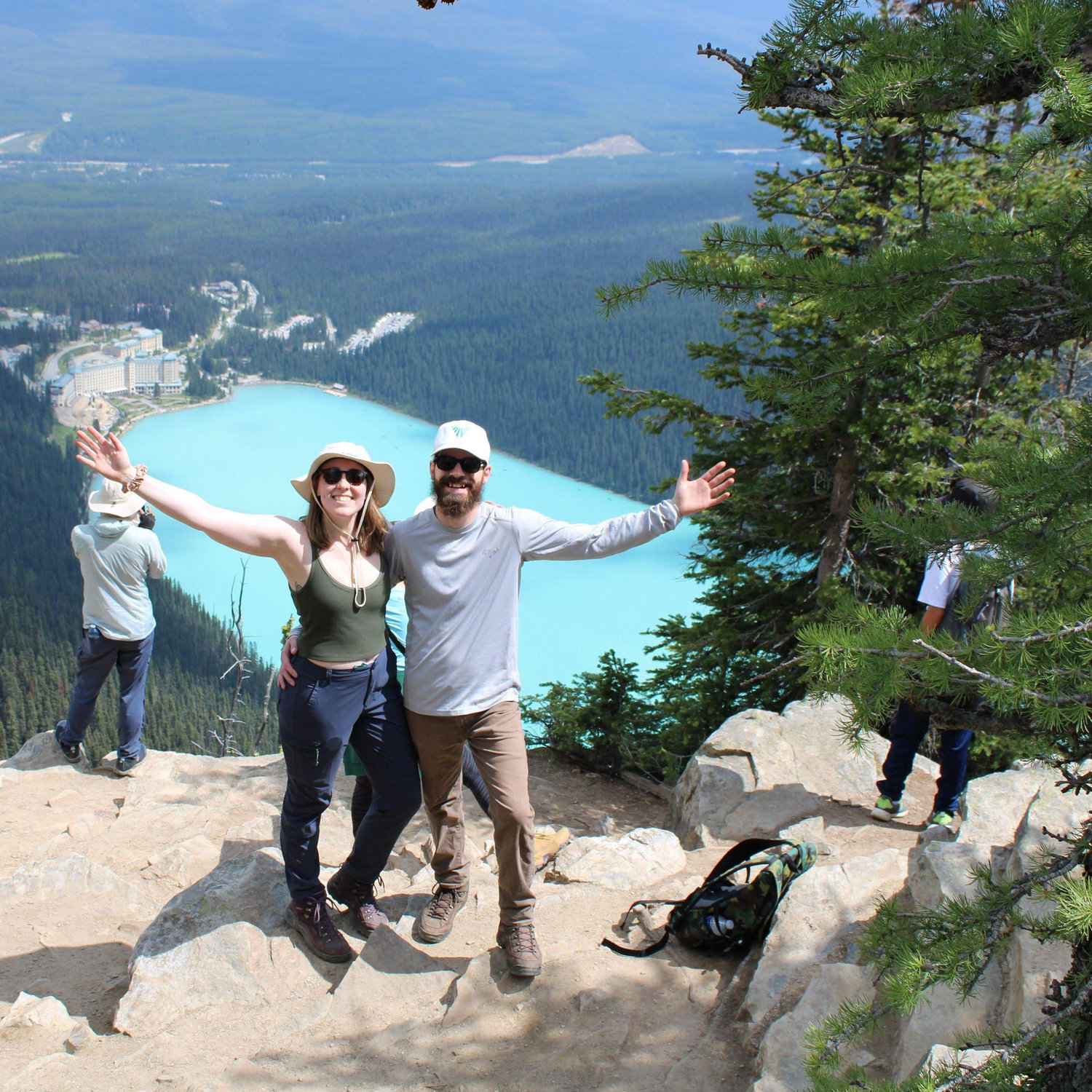 Chris's 1st trip outside the USA in Banff National Park Canada 🍁 -Aug 2023