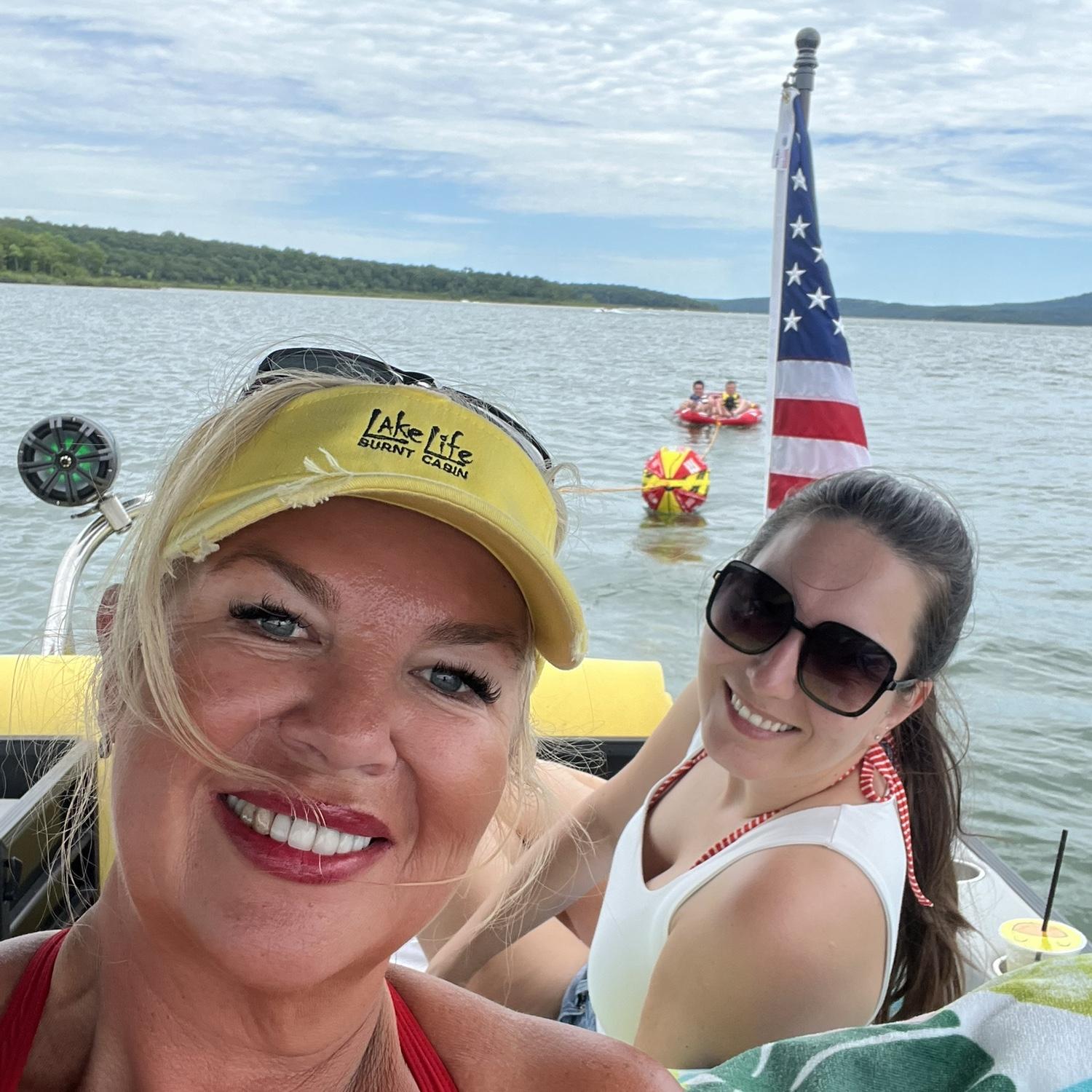Boating with Tina
