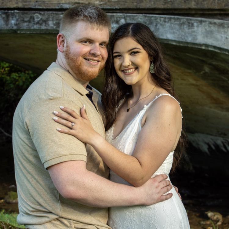 Summer engagement photos with Appalachian Creative (2022).