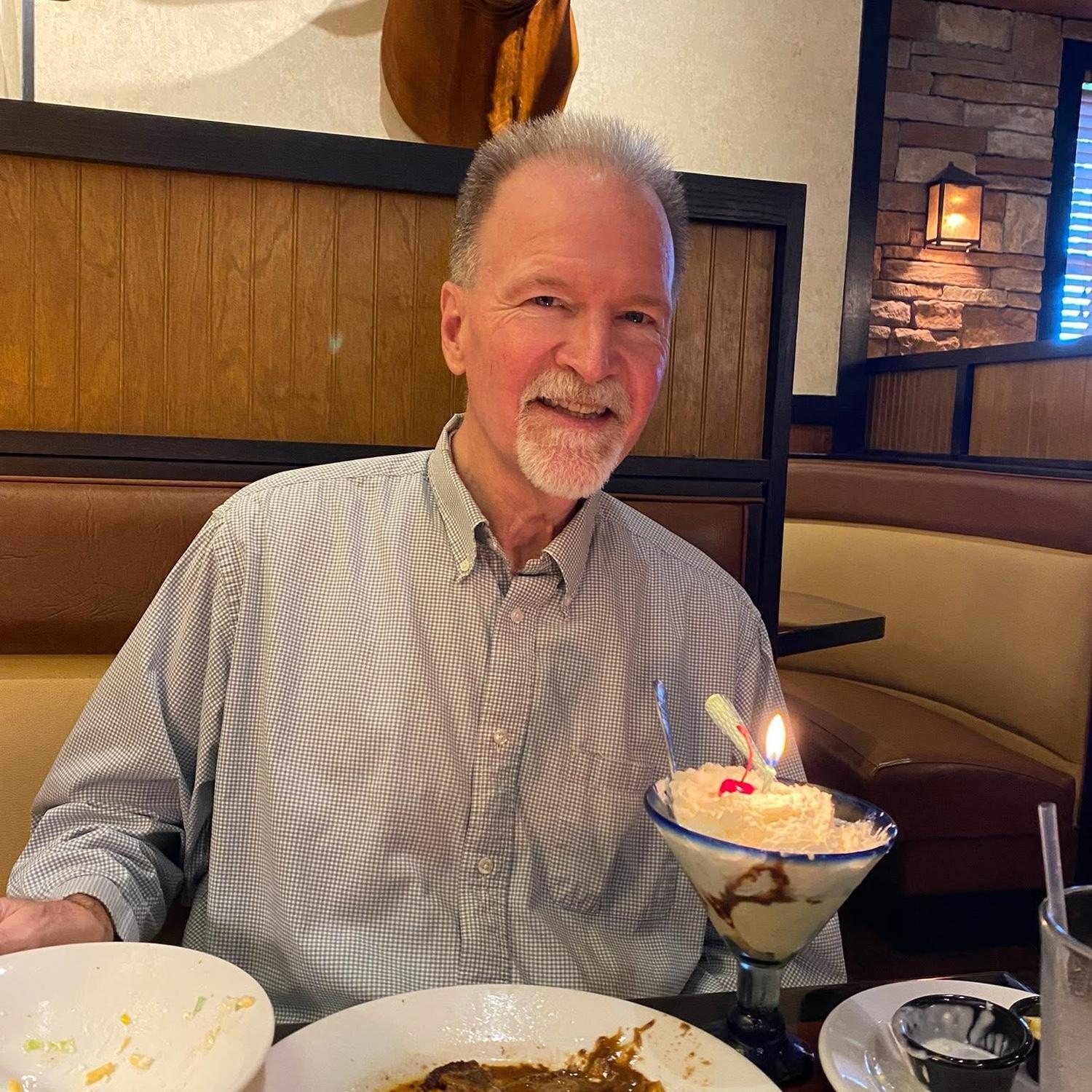 Mark’s birthday celebration. Longhorn’s Salisbury, NC - April 14, 2025
