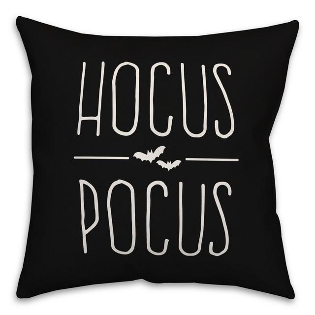 Designs Direct Hocus Pocus 18-Inch Square Throw Pillow