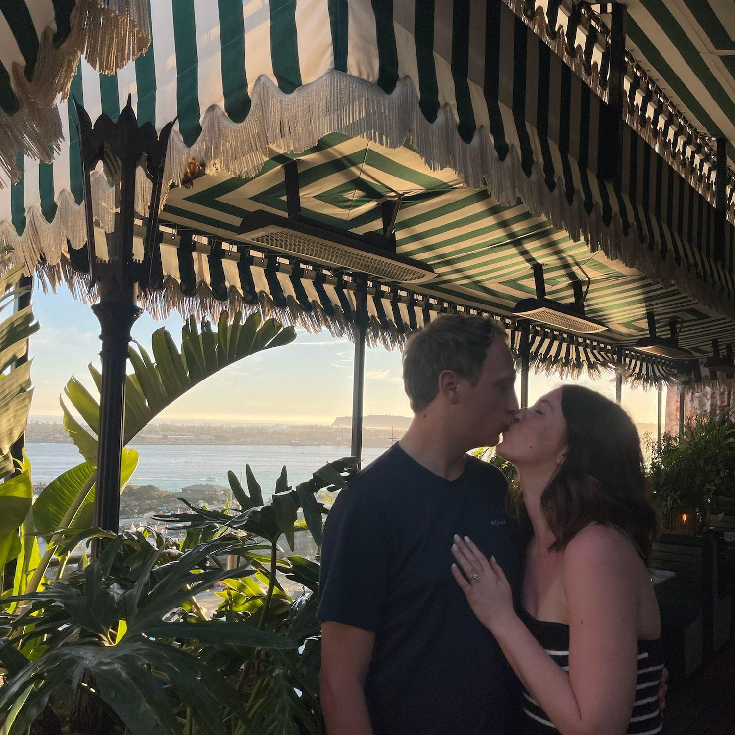 We went to a Salafia sister fave for our engagement lunch in San Diego, Seneca! Olivia's sister and brother in law, as well as Claire celebrated with them at the rooftop restaurant.