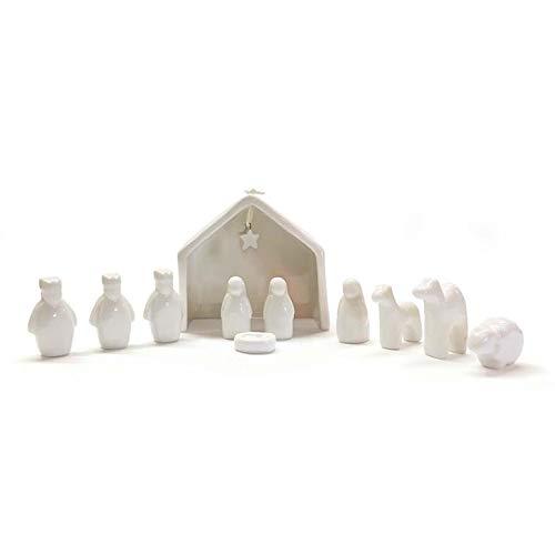 Two's Company 11 Pieces Miniature Nativity Set in Gift Box