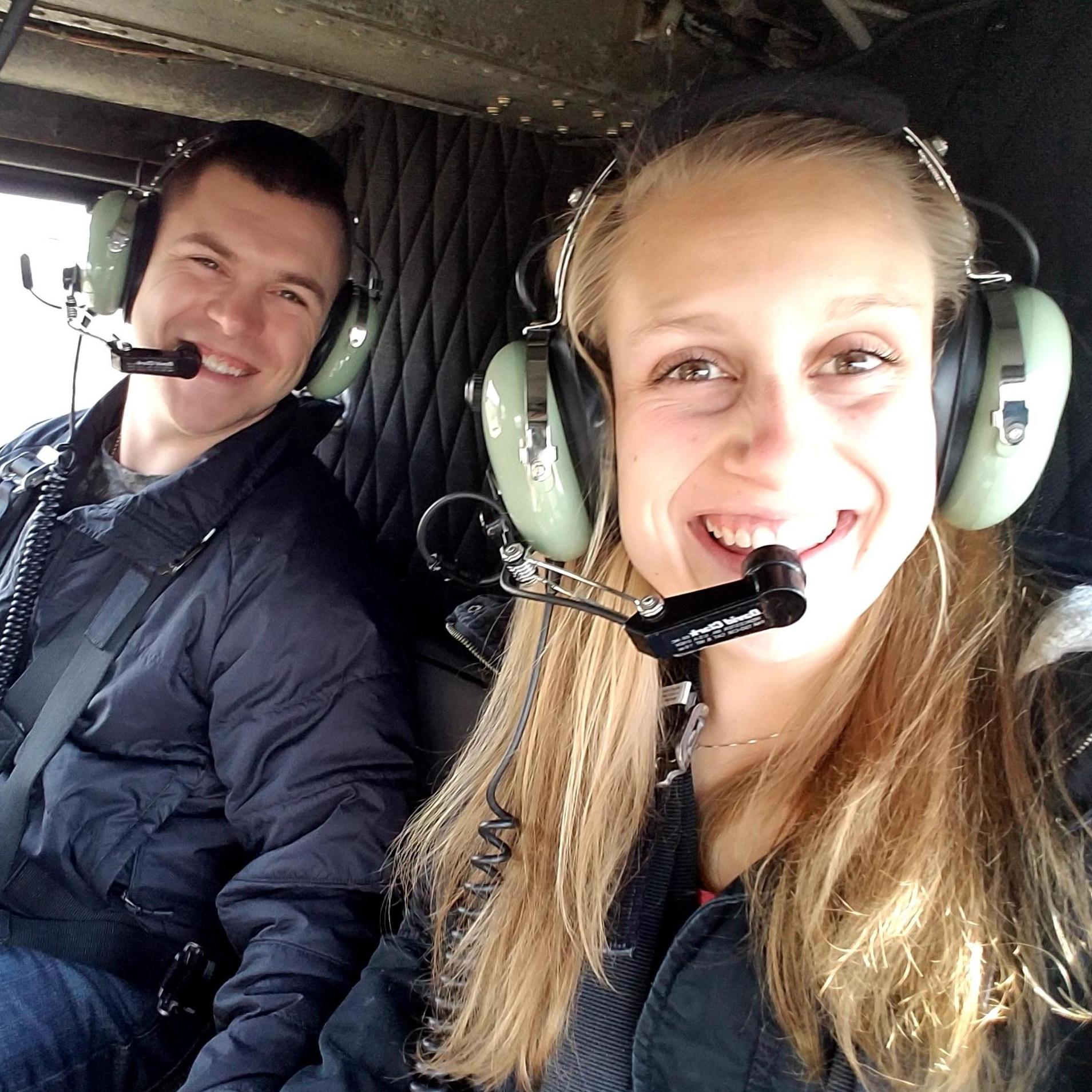 Helicopter ride over Tuscaloosa! December '17
