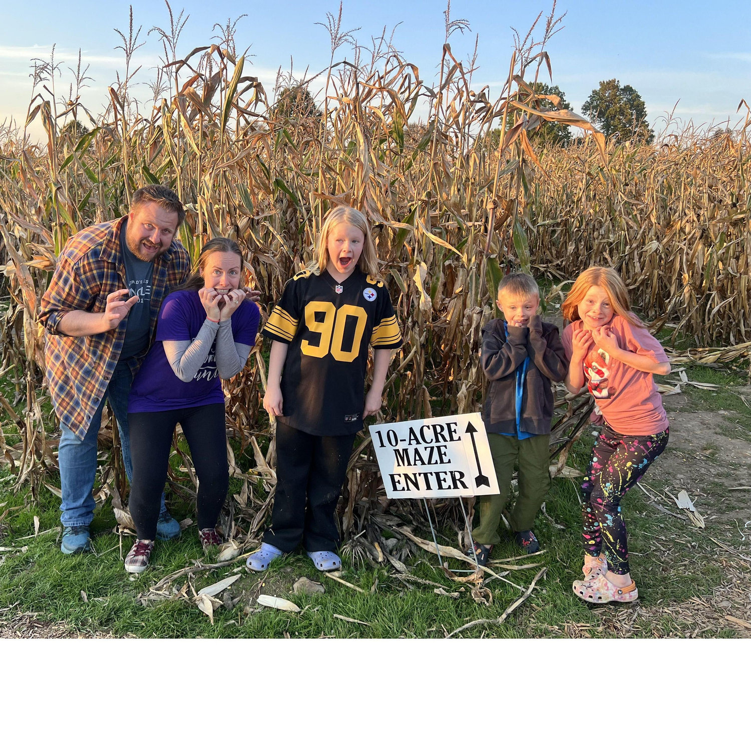Haunted maze!