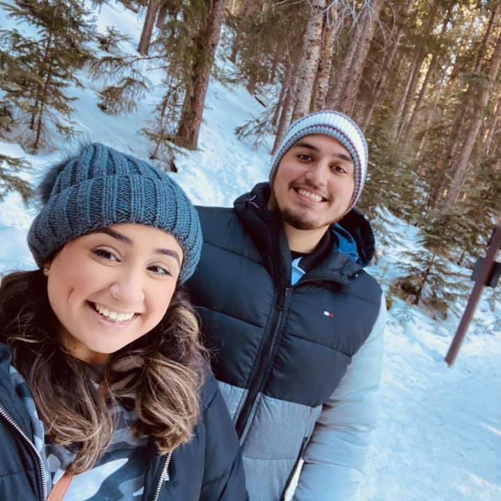First time seeing snow in Colorado January 2021