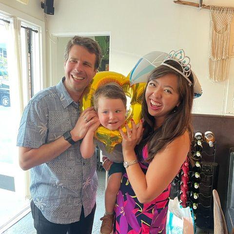 Smiles all around...including Ezra!!