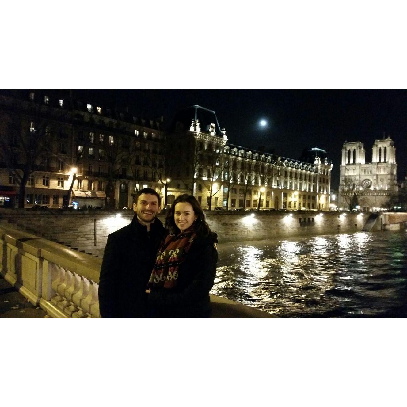 We were lucky to visit Paris in January 2018. We climbed to the top of Notre Dame, Eifel Tower and walked the entire city of Paris!