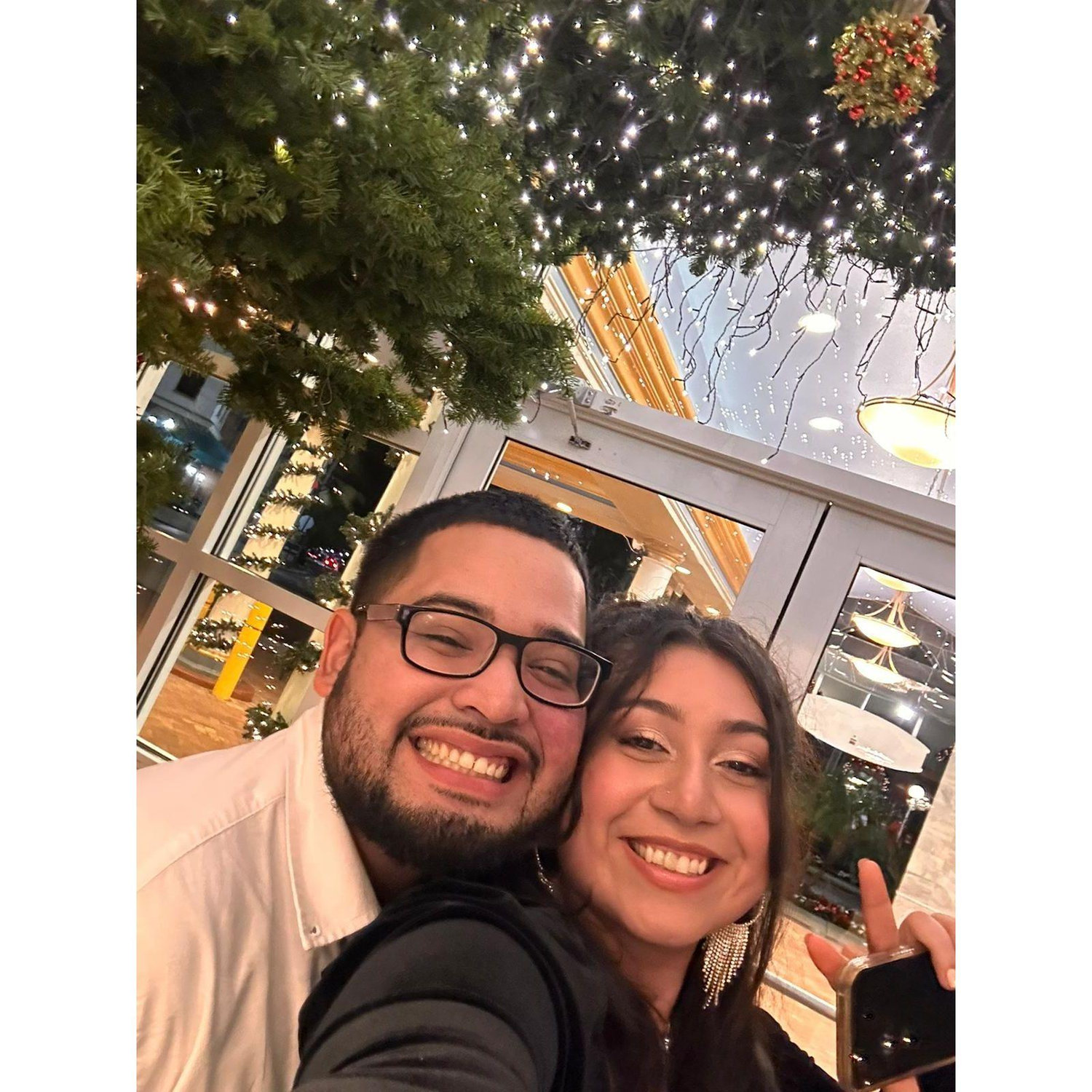 Our first picture together
