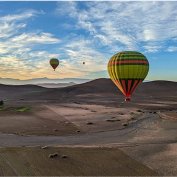 Hot air balloon ride