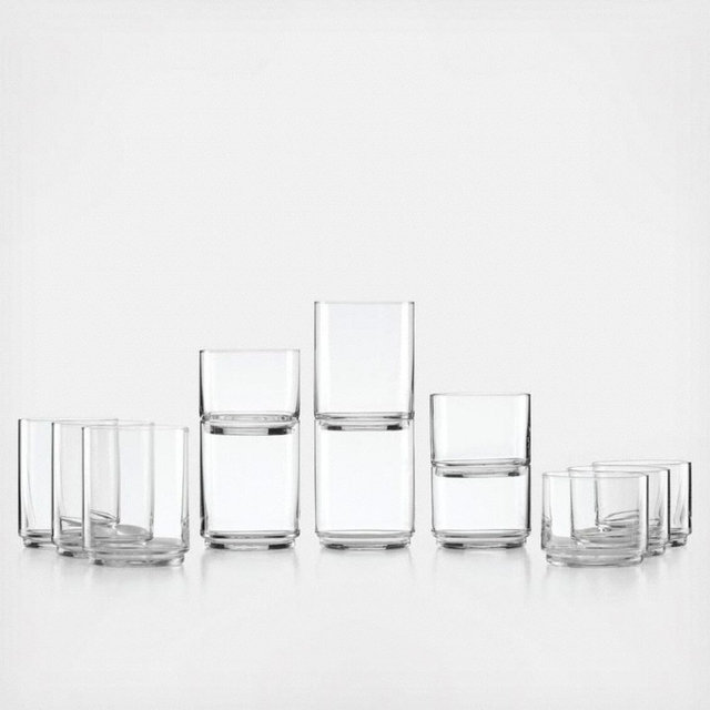 Lenox - Tuscany Classics Stackable 12-Piece Glass Set