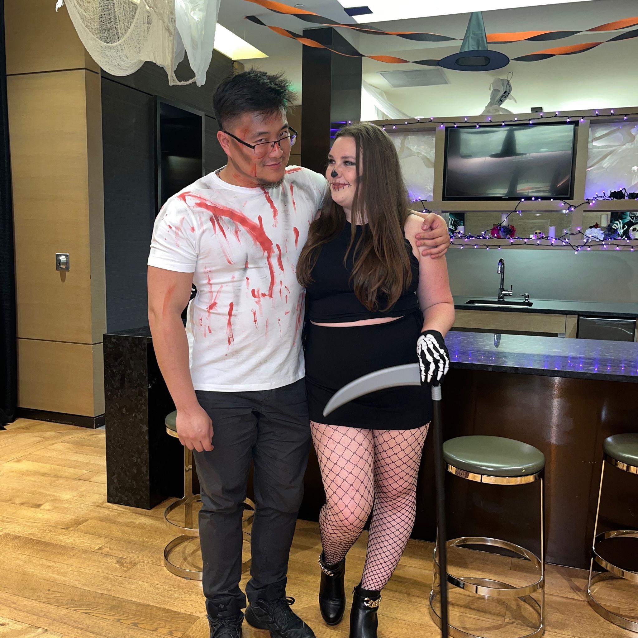 Our first halloween together