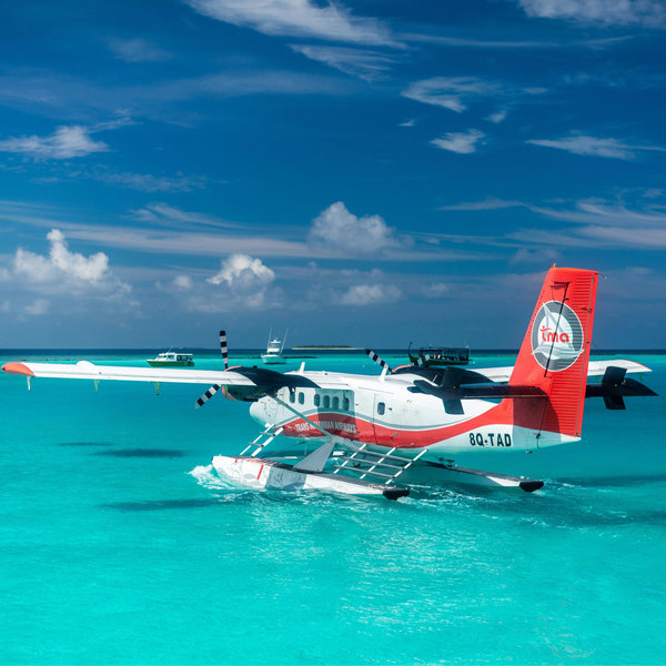 Sea Plane to the Maldives