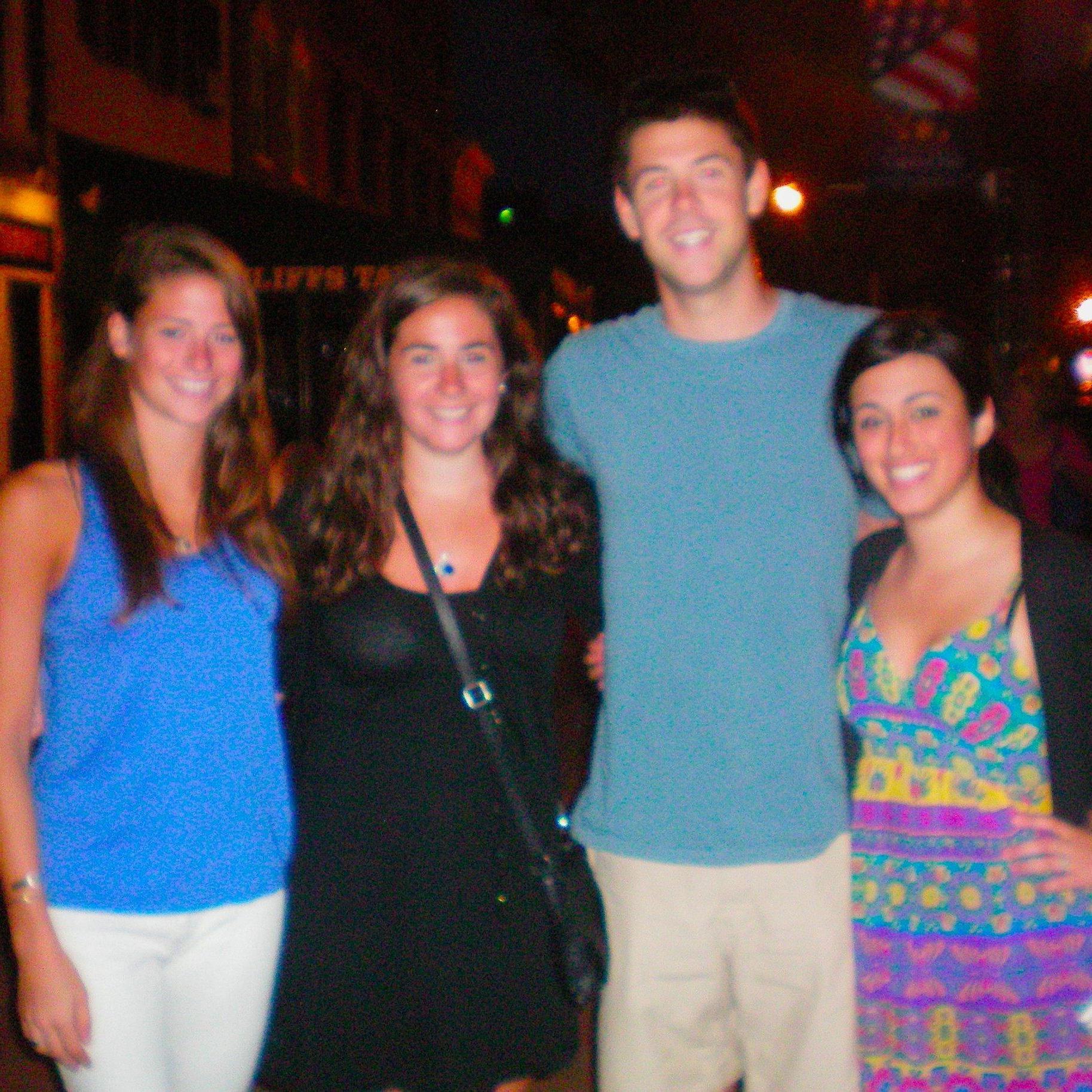 Cousins visting in Washington, D.C. 
Washington, D.C., August 2011