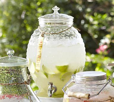 Hobnail Outdoor Drink Dispenser