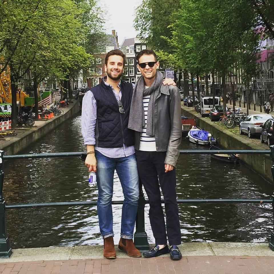 Amsterdam, The Netherlands — Taking a much-deserved break during Daniel's final year of law school.