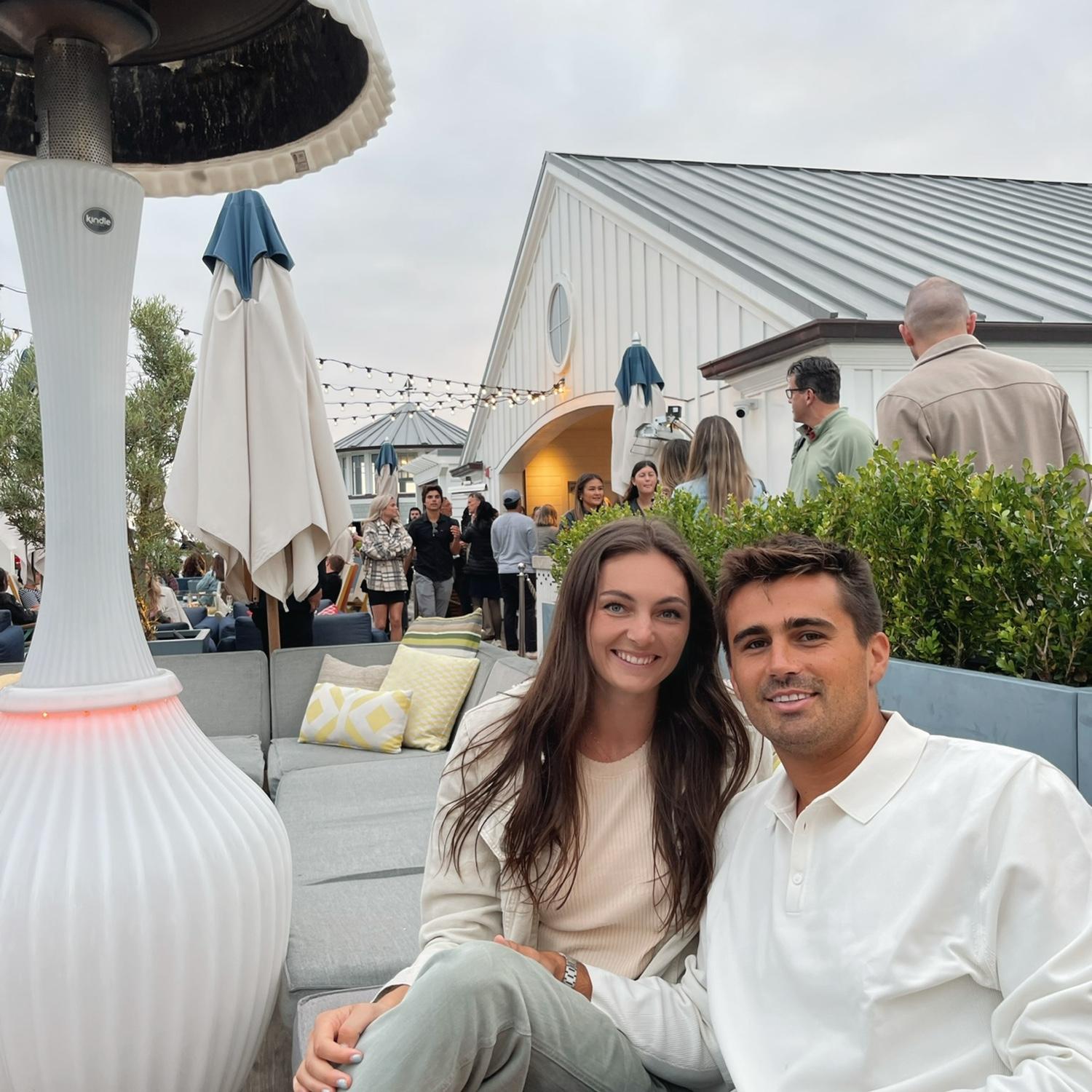 Back to where we had our first date one year later
