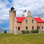 Mackinac Bridge View Point - Mackinaw City side