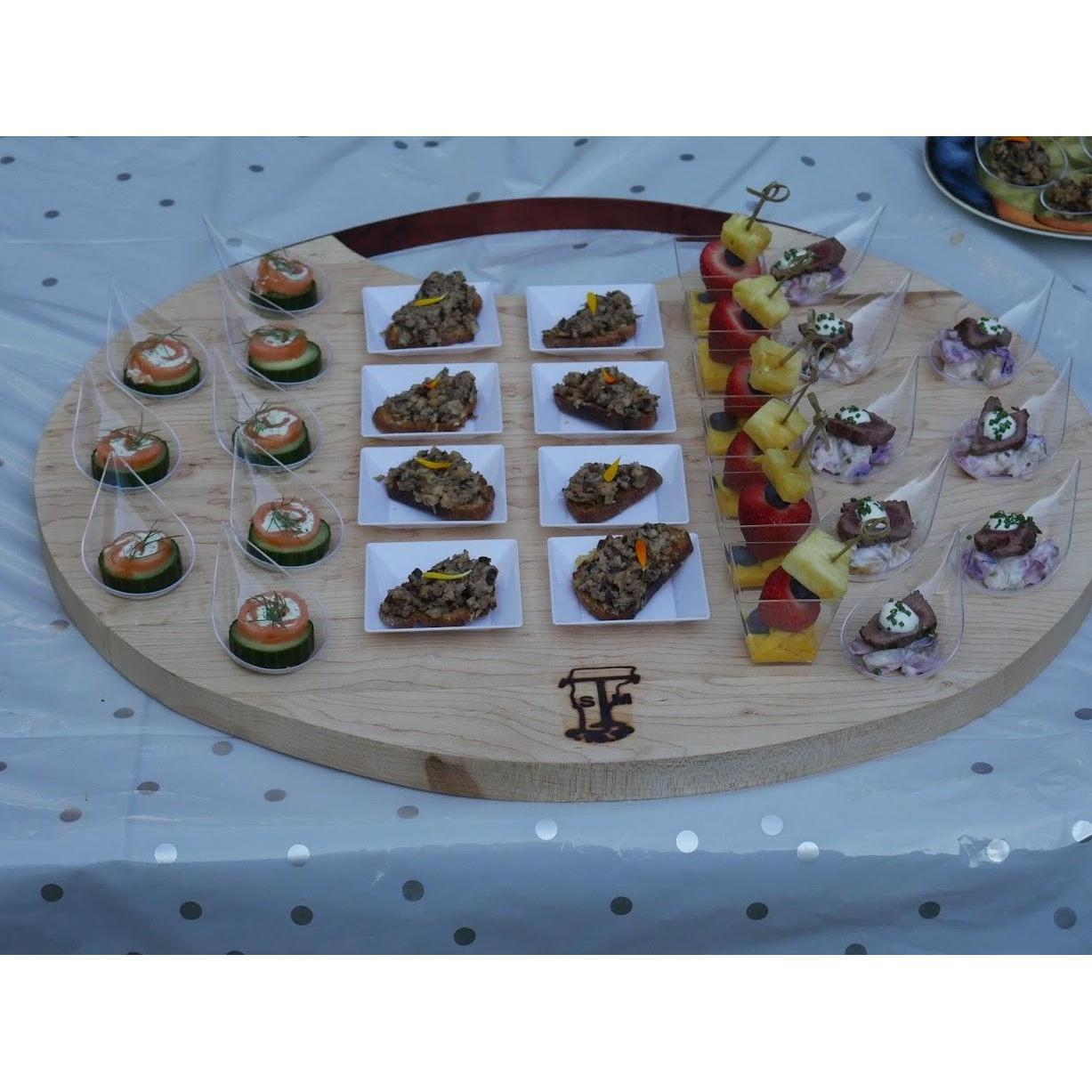 some of our amazing food from Michael's on the Hill in Stowe, VT