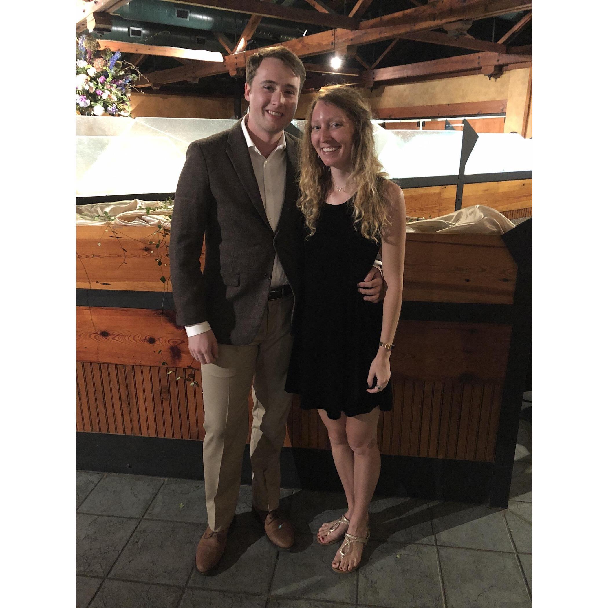 Our first photo together!