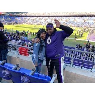 Kiron's First Ravens Game