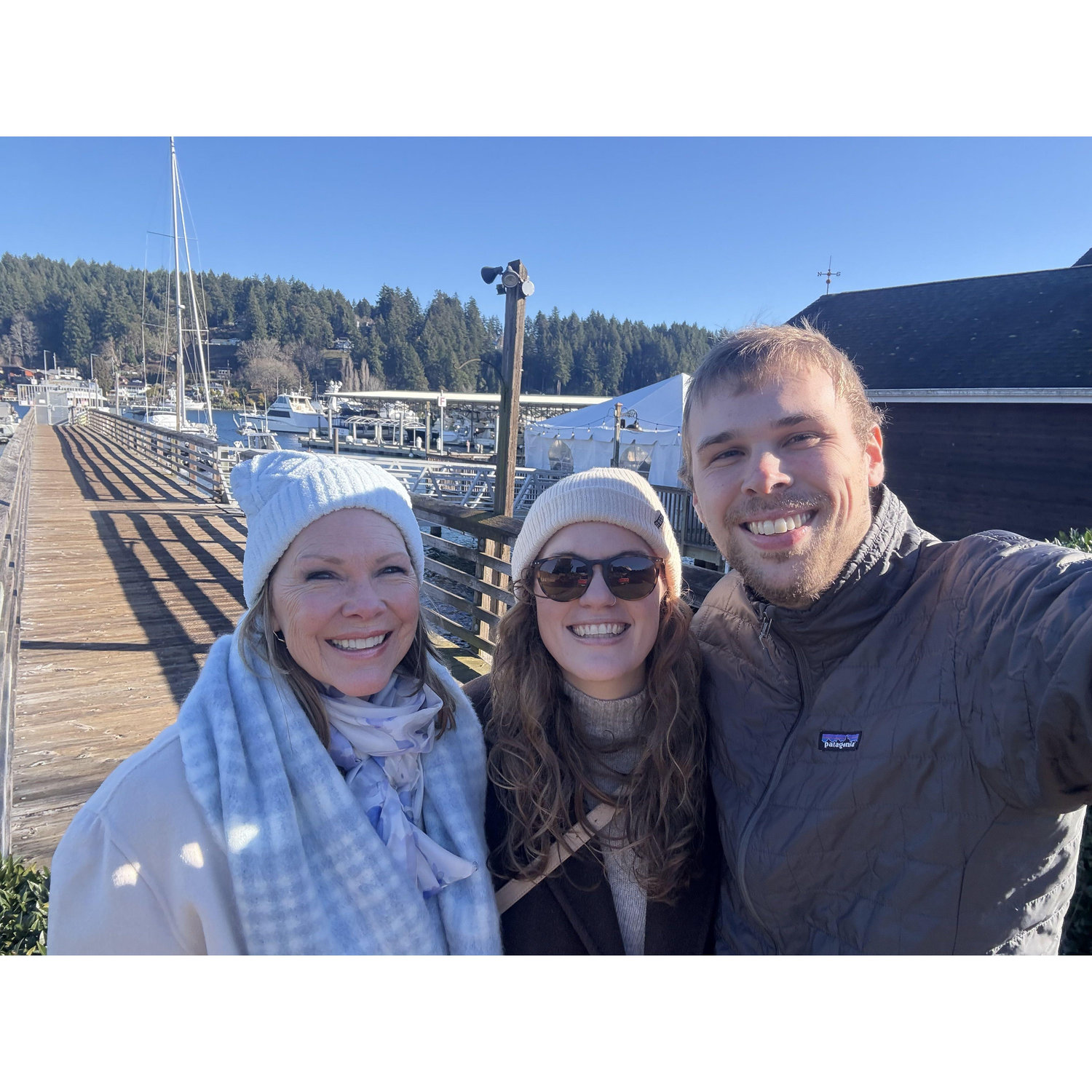 In Gig Harbor with Scott's mom, Ann