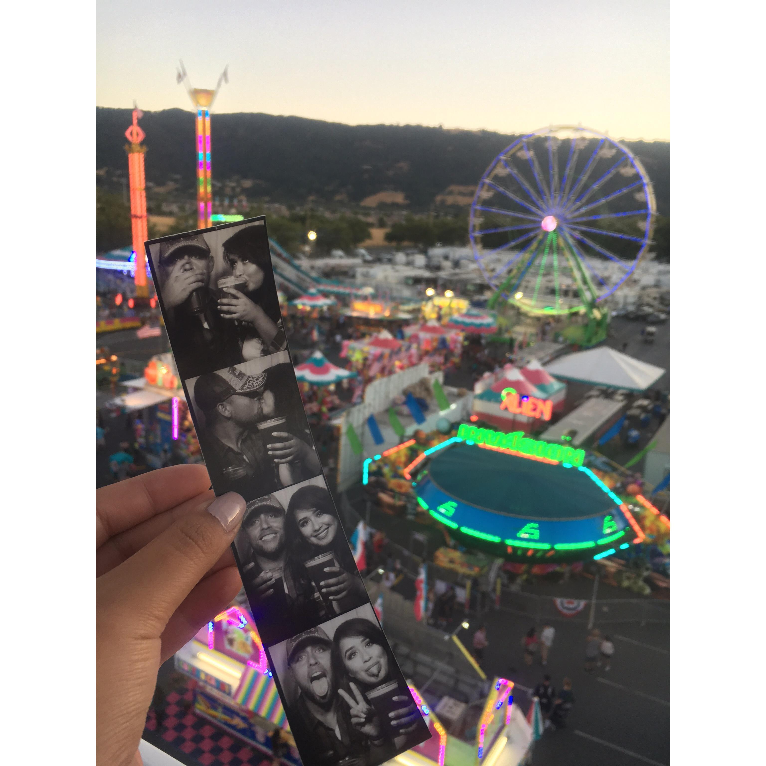 All we need is eachother and beer...and burgers...and beer...and churros for him...and beer...