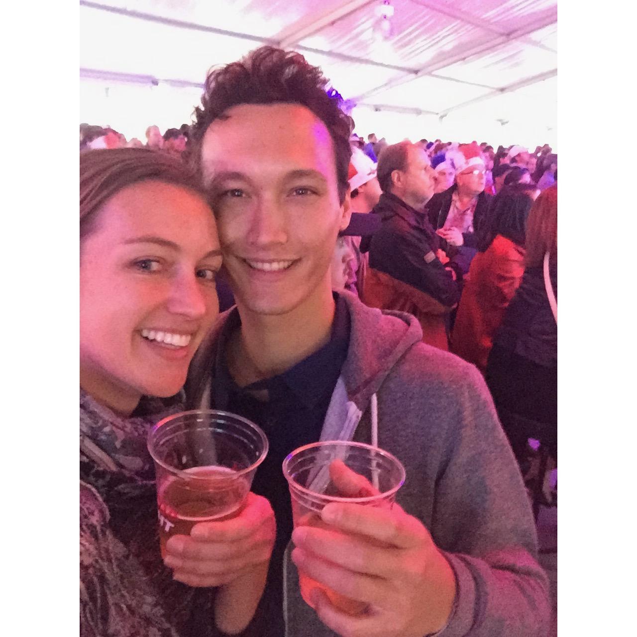 Our first international trip together- to Quebec!