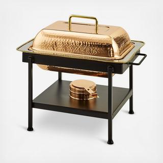 Copper Hammered Chafing Dish